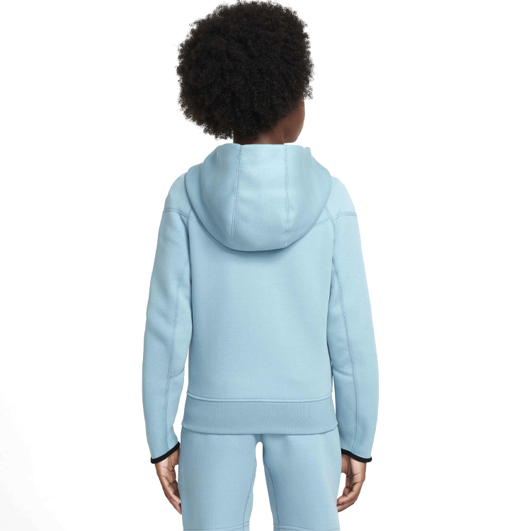 Hanorac Nike B NSW TECH FLC FZ / Barbati / L / Albastru deschis photo 4